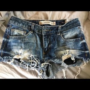 ZARA denim shorts